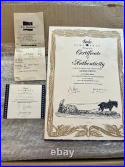 Border Fine Arts Clean SweepRay Ayres (2000). Limited GOLD Edition 250/350