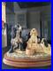 Border-Fine-Arts-Cocker-Spaniel-And-Pups-B0312A-Plinth-Great-Condition-Rare-01-pmw