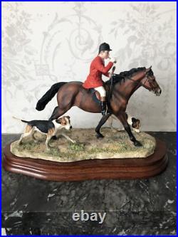 Border Fine Arts Collecting The Hounds Hunting Scene Limited Edition Anne Wall