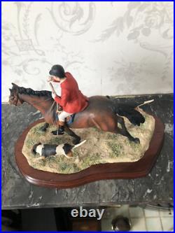 Border Fine Arts Collecting The Hounds Hunting Scene Limited Edition Anne Wall