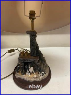 Border Fine Arts Collie Dog Lamp Base