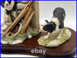 Border Fine Arts Collie Dogs'ALL THINGS WISE AND WONDERFUL' Bob & Sweep JH58 Border Fine Arts Collie Dogs'ALL THINGS WISE AND WONDERFUL' Bob & Sweep JH58