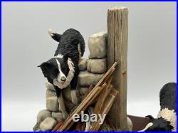 Border Fine Arts Collie Dogs'ALL THINGS WISE AND WONDERFUL' Bob & Sweep JH58 Border Fine Arts Collie Dogs'ALL THINGS WISE AND WONDERFUL' Bob & Sweep JH58