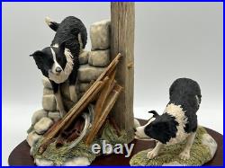 Border Fine Arts Collie Dogs'ALL THINGS WISE AND WONDERFUL' Bob & Sweep JH58 Border Fine Arts Collie Dogs'ALL THINGS WISE AND WONDERFUL' Bob & Sweep JH58