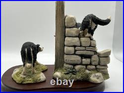 Border Fine Arts Collie Dogs'ALL THINGS WISE AND WONDERFUL' Bob & Sweep JH58 Border Fine Arts Collie Dogs'ALL THINGS WISE AND WONDERFUL' Bob & Sweep JH58