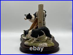 Border Fine Arts Collie Dogs'ALL THINGS WISE AND WONDERFUL' Bob & Sweep JH58 Border Fine Arts Collie Dogs'ALL THINGS WISE AND WONDERFUL' Bob & Sweep JH58