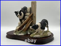 Border Fine Arts Collie Dogs'ALL THINGS WISE AND WONDERFUL' Bob & Sweep JH58 Border Fine Arts Collie Dogs'ALL THINGS WISE AND WONDERFUL' Bob & Sweep JH58