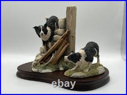 Border Fine Arts Collie Dogs'ALL THINGS WISE AND WONDERFUL' Bob & Sweep JH58 Border Fine Arts Collie Dogs'ALL THINGS WISE AND WONDERFUL' Bob & Sweep JH58