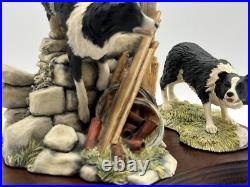 Border Fine Arts Collie Dogs'ALL THINGS WISE AND WONDERFUL' Bob & Sweep JH58 Border Fine Arts Collie Dogs'ALL THINGS WISE AND WONDERFUL' Bob & Sweep JH58