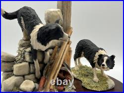 Border Fine Arts Collie Dogs'ALL THINGS WISE AND WONDERFUL' Bob & Sweep JH58 Border Fine Arts Collie Dogs'ALL THINGS WISE AND WONDERFUL' Bob & Sweep JH58
