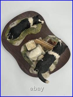 Border Fine Arts Collie Dogs'ALL THINGS WISE AND WONDERFUL' Bob & Sweep JH58 Border Fine Arts Collie Dogs'ALL THINGS WISE AND WONDERFUL' Bob & Sweep JH58