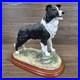 Border-Fine-Arts-Collie-Standing-Margaret-Turner-2003-Black-White-A1865-Rare-01-zv