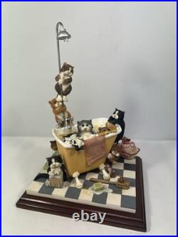 Border Fine Arts Comic Curious Cats In The Tub -Limited Edition #14271500 Read