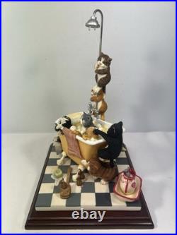 Border Fine Arts Comic Curious Cats In The Tub -Limited Edition #14271500 Read