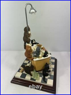 Border Fine Arts Comic Curious Cats In The Tub -Limited Edition #14271500 Read