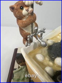 Border Fine Arts Comic Curious Cats In The Tub -Limited Edition #14271500 Read