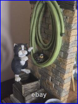 Border Fine Arts Comic Curious Cats Outside Privy LE1500 Boxed A4961