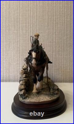Border Fine Arts'Coming Home' (Two Heavy Horses) Model by Judy Boyt (JH9A)