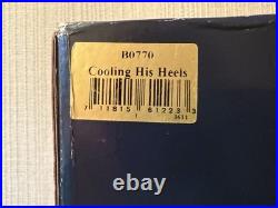 Border Fine Arts'Cooling His Heels' Model by Ray Ayres (B0770)box + certificate