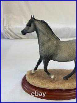 Border Fine Arts Country Show Collection'Stallions''Arab' A0731 Boxed Charity Border Fine Arts Country Show Collection'Stallions''Arab' A0731 Boxed Charity