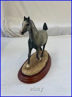 Border Fine Arts Country Show Collection'Stallions''Arab' A0731 Boxed Charity Border Fine Arts Country Show Collection'Stallions''Arab' A0731 Boxed Charity