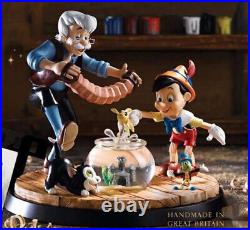 Border Fine Arts Disney a Moment in Time Pinocchio B1568 LIMITED EDITION 0074 Border Fine Arts Disney a Moment in Time Pinocchio B1568 LIMITED EDITION 0074