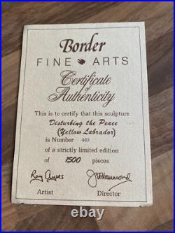 Border Fine Arts Disturbing The Peace (Labrador and Mallards) Ltd Ed 1,500