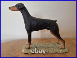 Border Fine Arts Doberman Pinscher Dog Figurine Scotland c. 1982 Ayres