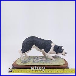 Border Fine Arts Dog Figurine F Waugh 1987 Rare Collectible Scotland Collie