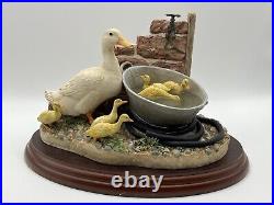 Border Fine Arts Ducks'Staying Cool' James Herriot B0440 1999 by Kirsty