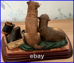 Border Fine Arts Eager To Go Border Terrier Dogs Figurine A20864 Vintage 2010