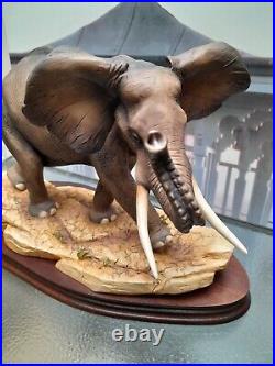 Border Fine Arts Elephant Models'Bull African Elephant', Limited Edition 373