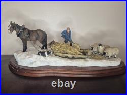 Border Fine Arts Emergency Rations James Herriot Alan Ayres Sheep Horse 37cm