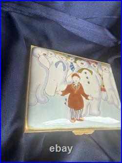Border Fine Arts Enamels Raymond Briggs'The Snowman' James Rectangular Box Ex C