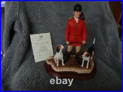 Border Fine Arts End of An Era Limited Edition Hunting Hounds Piece