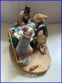 Border Fine Arts Enesco A7907 Rat Pack Rats The Way To Do It Rats Playing Poker