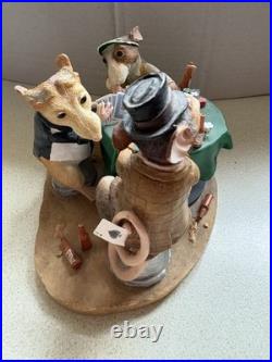 Border Fine Arts Enesco A7907 Rat Pack Rats The Way To Do It Rats Playing Poker