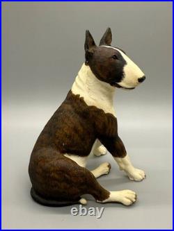 Border Fine Arts England Figurine Of A Brindle Bull Terrier Dog