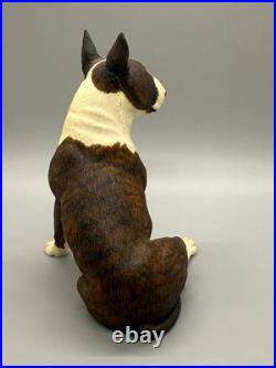 Border Fine Arts England Figurine Of A Brindle Bull Terrier Dog Border Fine Arts England Figurine Of A Brindle Bull Terrier Dog
