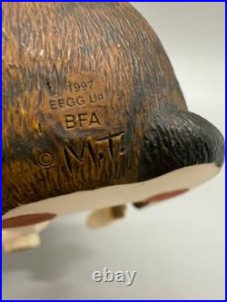 Border Fine Arts England Figurine Of A Brindle Bull Terrier Dog