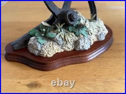 Border Fine Arts Evening Flight Barn Owl Limited Edition Figurine