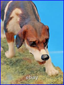 Border Fine Arts FOXHOUND STALKING Original BFA 1977 Victor Hayton