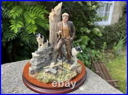 Border Fine Arts Farmer & Dogs Figurine'Flash & Lightning' B0668 by R Ayres