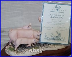 Border Fine Arts Feeding Time by Anne Wall with COA. Limited Edition 1080/17500 Border Fine Arts Feeding Time by Anne Wall with COA. Limited Edition 1080/17500