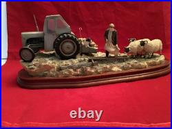 Border Fine Arts Fergie Te20 Model B0343 Frosty Morning 464/1750 By R Ayres