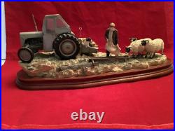 Border Fine Arts Fergie Te20 Model B0343 Frosty Morning 464/1750 By R Ayres