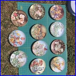 Border Fine Arts Festival of Flower Fairies Plates x 11