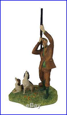 Border Fine Arts Figure Reaching for the High Bird. Made in Scotland