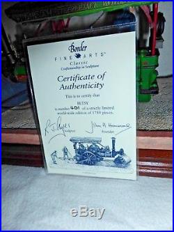 Border Fine Arts Figurine Betsy Steam Engine Fred Dibnah Ltd Ed Nib