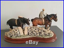 Border Fine Arts Figurine Coming Home Classic Jh 19a Early Piece